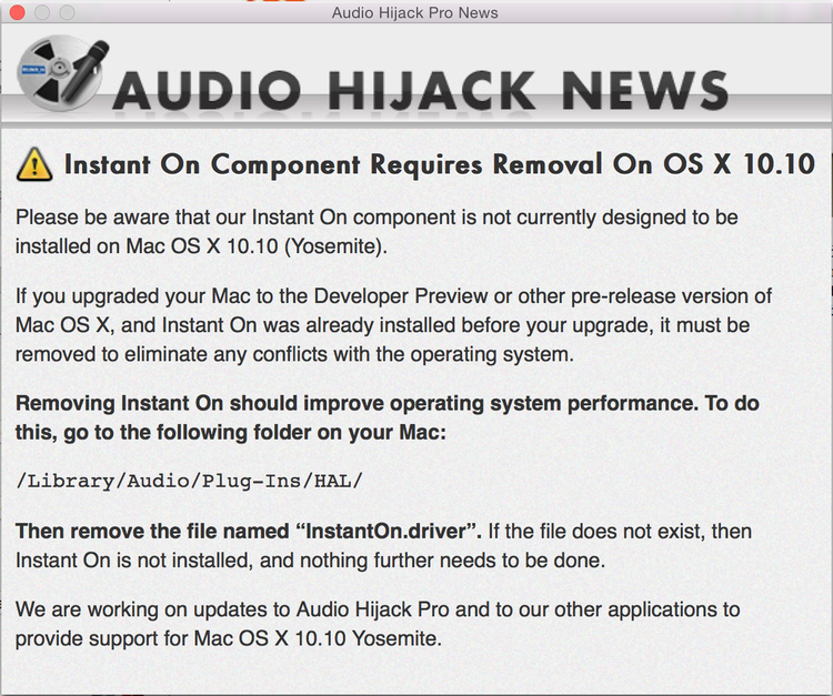 audio hijack serial code